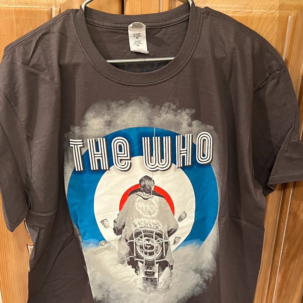 CONCERT T-SHIRT W/ THE WHO * LIMITED EDITION * SIZE XL * VINTAGE TEE'S